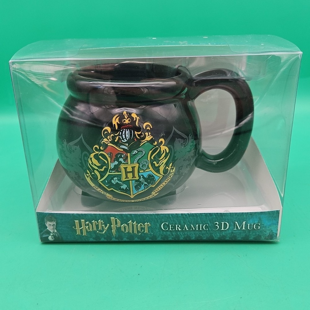 Harry Potter Ceramic 3D Mug Black Draco Collectible Brand New
